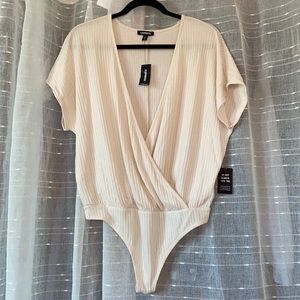 EXPRESS Women’s Surplice Neck Bodysuit